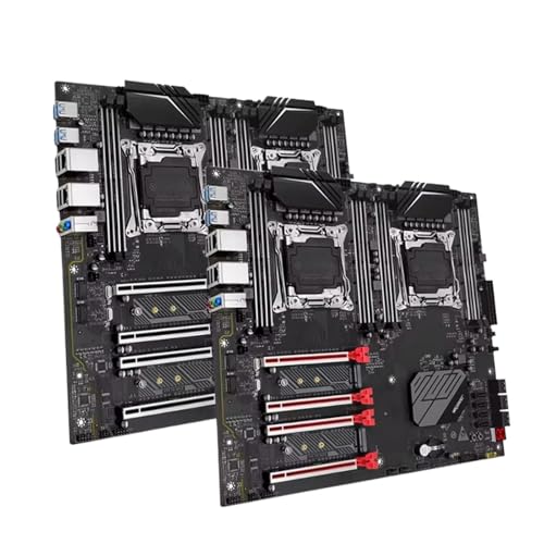 RXJSTBX 互換性がありますMACHINIST X99 D8 MAX マザーボード、LGA2011-3 デュアル CPU TPM2.0 DDR4 NVME M.2 SATA3.0 コンポーネントと互換性があります。