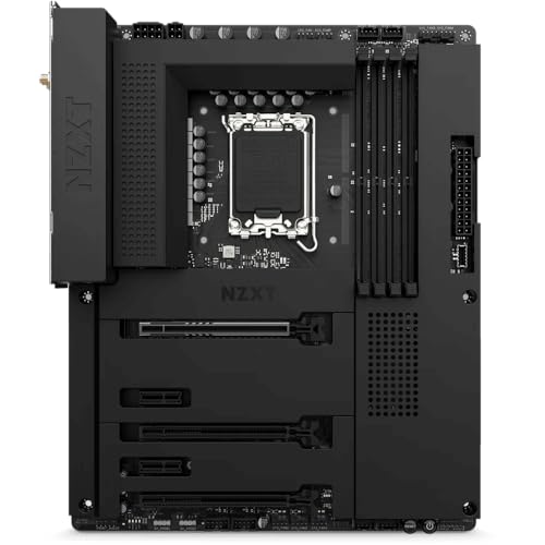 NZXT N7 Z790 Intel Z790 Wi-Fi チップセット マザーボードとブラックカバー N7-Z79XT-B1