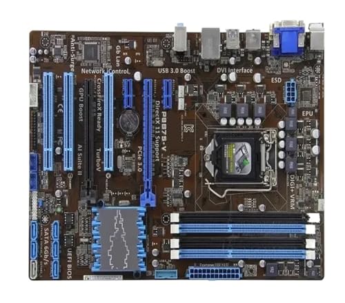 QIYOJKXJ P8B75-V 1155ピン DDR3ボード B75 SATA3 i3 i5 マザーボード(P8B75-V LE)。