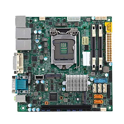スーパーマイクロ Supermicro MBD-X11SSV-Q-O X11SSV-Q - マザーボード - mini ITX - LGA1151 ソケット - Q170 - USB 3.0 - ギガビットLAN x 2 - オンボードグラフィックス(CPUが必要) - HD