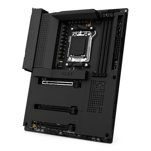 NZXT N7 B650E ATXマザーボード Black [AMD B650チップセット搭載] AMD Ryzen 9000 シリーズ対応 N7-B65XT-B1 MB5963