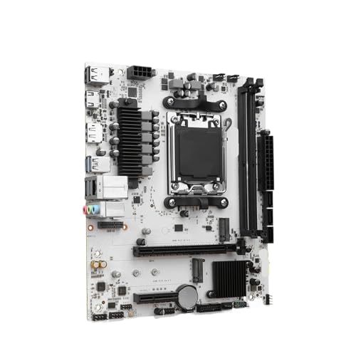 EMNXSDKT 互換性がありますのあるAMD B650M-HD-B M-ATXマザーボード、AM5ソケットサポートRyzen 7000 9000シリーズCPU、2DDR5 3M.2 NVMe PCIE4.0デスクトップメインボード