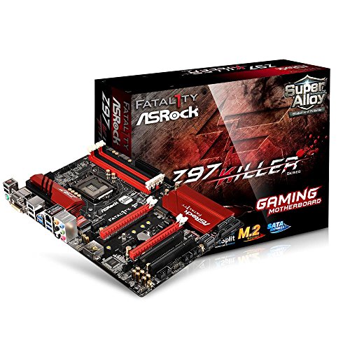 ASRock ATX DDR3 1333 LGA 1150 マザーボード FATAL1TY Z97 キラー 90-MXGTW0-A0UAYZ