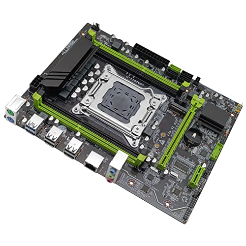 WWWFZS X79デスクトップマザーボードコンピュータ LGA 2011対応 DDR3 REG ECC RAM Intel Xeon E5 V1&V2プロセッサー X79 V2.82 コンピュータ メインボード コンピュータ マザーボード