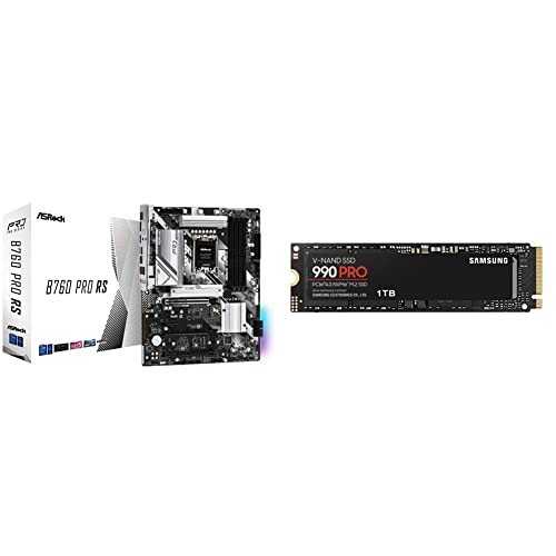 ASRock 【SSD×マザーボードセット買い】Samsung 990 PRO 1TB × ASRock B760 Pro RS