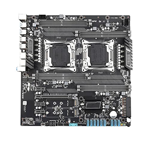 Server Motherboard For X99-Z8 Dual-Way DDR4 Support E5 2680 V3 V4 CPU Fully Tested LMHz_HN_11325