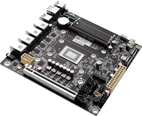 HKUXZR NASマザーボード AMD Ryzen 7 8845HS、ファイアウォールVPNルーターDIY、4ポートi226-V 2.5GbE LAN、2xDDR5、2*M.2 NVMe PCIE X16、9*SATA3.0、HDMI2.0 DP USB4 Type-C、ITX 17x17CM.+2×SFF8643。 SATA4個。 データケーブル。 91f33ab1-6c1f-4837-8b16-b0435438f6cc