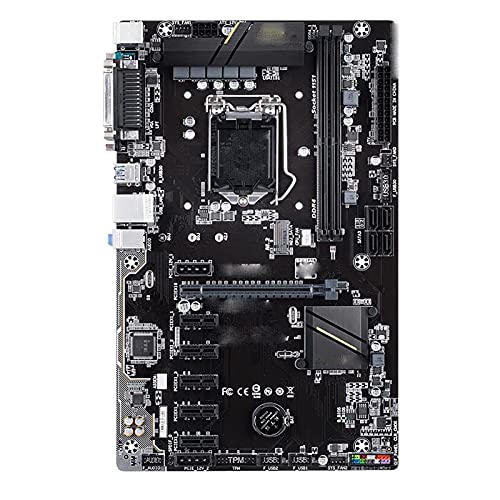 HXHBD Gigabyte GA-H110-D3A 6GPU 6PICE B250 BTC PRO デスクトップマザーボード H110-D3A H110 LGA 1151 DDR4 ATX マザーボード ゲーミングマザーボードコンボに適合 gg4/r3871