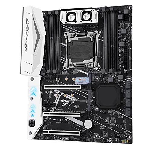 tughjnbmdfslkeefj デュアルM.2 NVMEスロット付きX99デスクトップマザーボードに適合するマザーボードは、DDR3とDDR4 LGA2011-3 ATXマザーボードメモリマザーボードをサポート e1w/15756