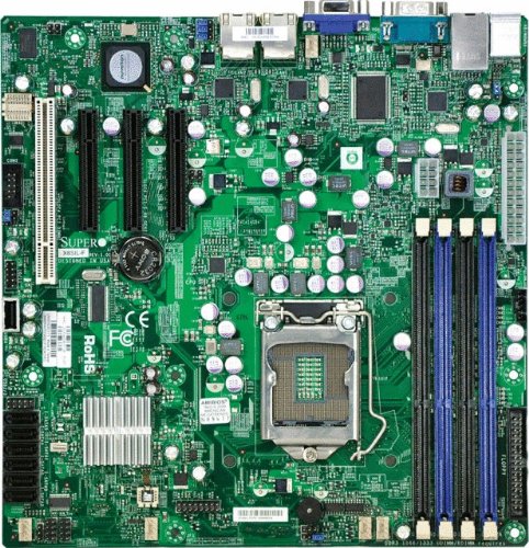 Supermicro X8sil-Fマザーボード - Lga1156 Intel 3420 V 2gbe Matx Rohs準拠