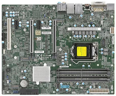Supermicro マザーボード MBD-X12SAE-5 ATX LGA1200 Intel W580 チップセット 4X DIMM/ECC