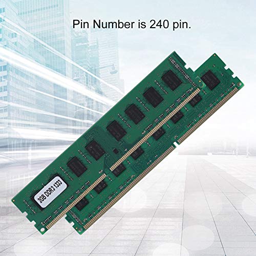 DDR3 RAM 、メモリア RAM コンピュータメモリ デスクトップマザーボード専用メモリ 2 ギガバイト DDR3 1333MHz 240Pin RAM Shanr5t3y47nwuk