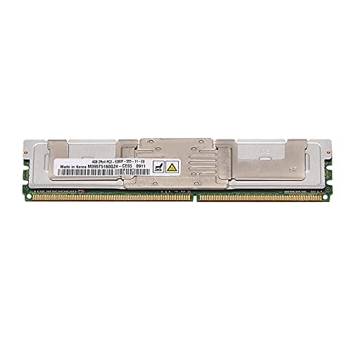 AMD DDR2 4GB RAMメモリ667Mhz PC2 5300F 240ピン1.8V FB DIMM、AMD デスクトップメモリRAM用冷却ベスト付き メモリ DDR2 4GB