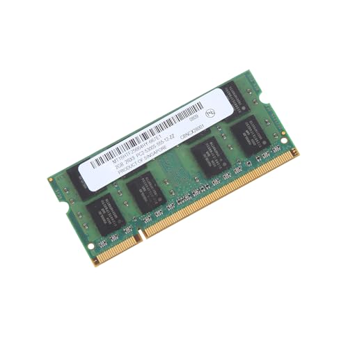 fedui 2GB DDR2 667MHz PC2-5300 DDR2 667 (240ピン) SODIMM ラップトップのメモリ、ノートブックラップトップのメモリモジュール、デュアルチャネル4Gをサポートする メモリ 2GB 2GB
