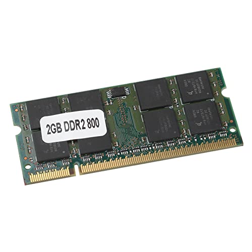 AMD DDR2 2GB 800MHz ノートPC用メモリ、PC2-6400 RAM（ラップトップ用）、200ピン搭載の2GB DDR2 RAMモジュール（・AMDマザーボード対応）、 ThinkPad、 、 dv などと互換 CLZothiquenvi26gx9um
