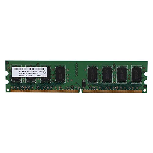 HuddyFee 2GBデスクトップDDR2 RAMメモリ800MHz 2RX8 DIMM PC2-6400U高性能、 マザーボード用