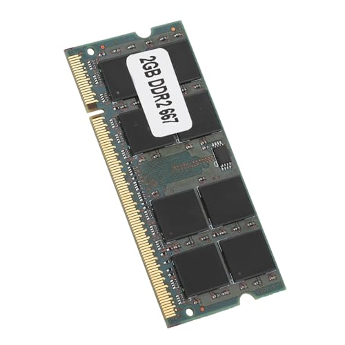 AMD DDR2 2GB 667MHz PC2-5300 ノートPCメモリ、ノートパソコン用DDR2 RAM、200ピン搭載のDDR2 667MHz SODIMMモジュール 2GB、およびAMDマザーボードと完全互換 Wsuans0r9gxdz3p
