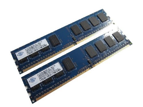 Nanya PC2-6400 DDR2-800 1GB （1GB×2枚）計2GB 一般PC用※ECC無【バルク品】 DDR2-800 DIMM 240pin