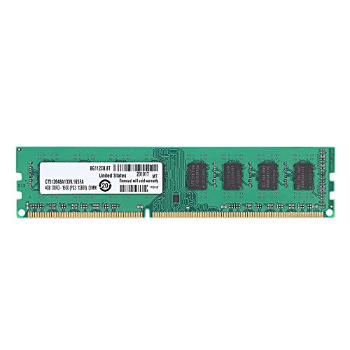 DDR3 4GBメモリRAM PC3-12800 1.5V 1600Mhz 240ピンデスクトップメモリDIMMアンバッファードおよび非ECC デスクトップマザーボード用