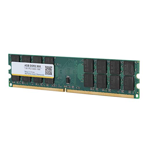 Dpofirs 4GB DDR2 800MHZ PC2-6400デスクトップメモリ、1.8V 240ピンRAMメモリ、デスクトップコンピュータ用に設計され、マザーボード)4GB DDR2)と互換性があります Dpofirsupei51v0xq