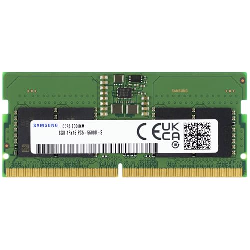 サムスン Samsung 8GB DDR5 5600MHz PC5-44800 CL46 SODIMM 1Rx16 シングルランク 1.1V 262ピン ノートパソコン、ノートブックRAMメモリ