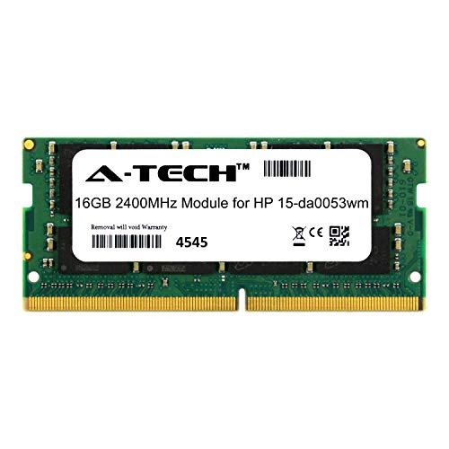 A-Tech 16GB モジュール HP 15-da0053wm ノートパソコン & ノートブック 互換性 DDR4 2666Mhz メモリー ラム (ATMS381674A25832X1)