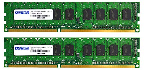 MemoryMasters 8GB 2X4GB RAM Memory 適合機種: System xSeries System x3650 M4 MemoryMasters Memory Module 240pin PC3-12800 1600MHz DDR3 ECC UDIMM アップグレード