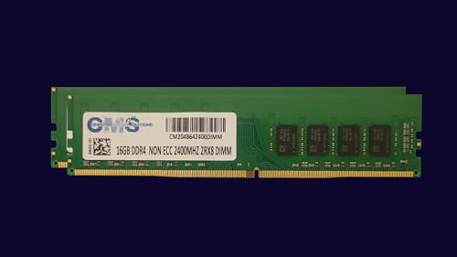 Computer Memory Solutions CMS 32GB (2x16GB) DDR4 19200 2400MHZ Non-ECC DIMM メモリー RAM アップグレード MSI® Z270 PC Mate Z270 SLI Z270-A PROマザーボードに対応 - C114 CM2048642400DIMMX2