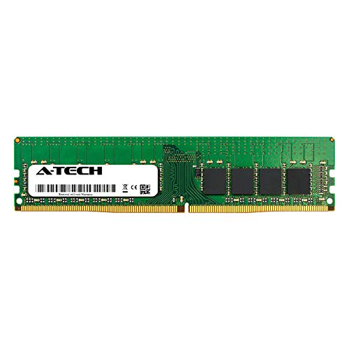 A-Tech 16GB モジュール Lenovo ThinkServer RS160用 - DDR4 PC4-21300 2666Mhz ECC アンバッファード UDIMM 2Rx8 - サーバー固有メモリ RAM (AT350909SRV-X1U3)