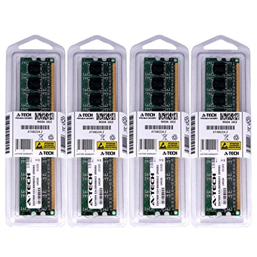 A-Tech ASUS ASmobile マザーボード P7 P7P55D EVO LE Premium PRO P7P55D-E Deluxe用 8GB キット (4 x 2GB) DIMM DDR3 Non-ECC PC3-10600 1333MHz RAM メモリ 純正A-Techブランド MS657KMM2742
