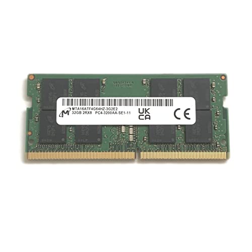 Micron SODIMM 32GB DDR4 3200 PC4 25600 2Rx8 MTA16ATF4G64HZ-3G2 ノートパソコン ノートパソコン RAM メモリ Dell HP Lenovo その他のシステム用