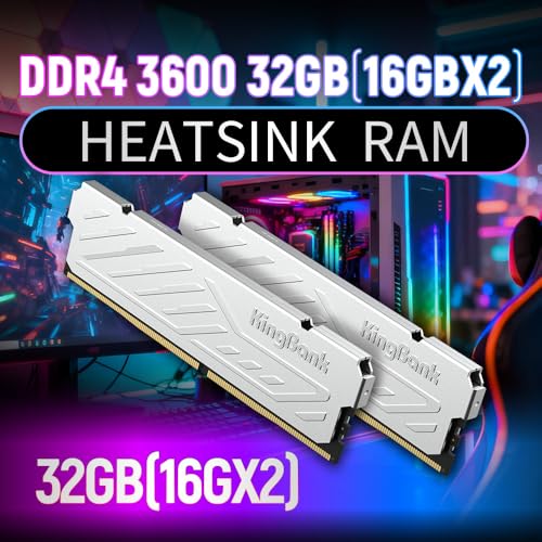 KingBank 288P DDR4 PC4-28800 DDR4-3600 32GB 16GB×2枚組 【344-ud】