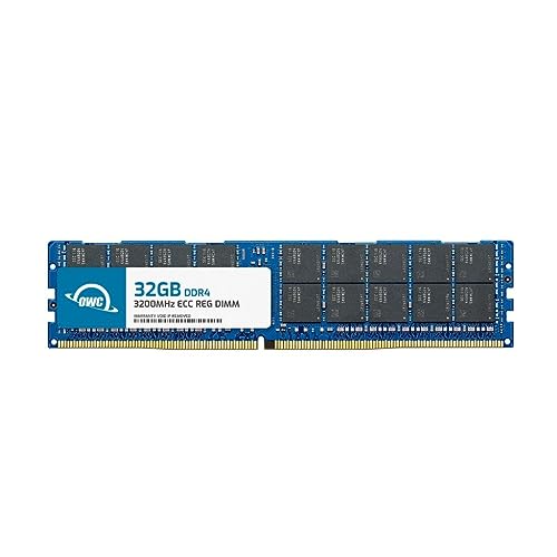 OWC 32GB DDR4 3200 PC4-25600 CL22 2Rx4 288ピン 1.2V ECC レジスタード RDIMM メモリ RAM モジュール アップグレード Gigabyte E252-P30 E252-P31 G242-P31 G242-P32 G2に対応 42-P3 3個。 OWC3R2D42R432GB-C164-SF