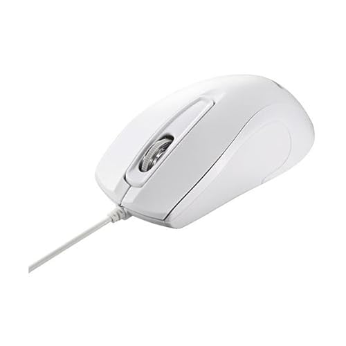 【お取り寄せ】バッファロー 有線 高耐久 法人向け マウス ホワイト BSMBU2WHZ