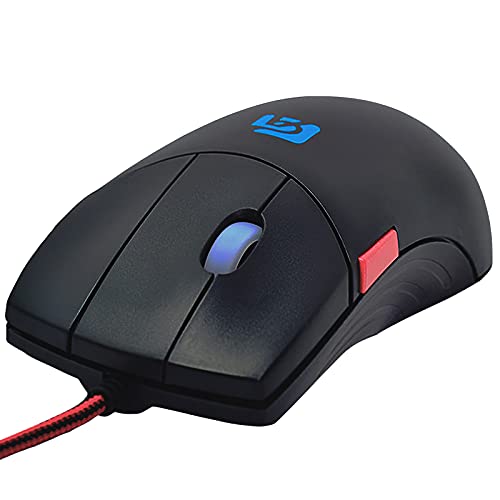 Shengshou 5ボタン 有線マウス 4DPIモード 1200～3200DPI 高精度 ボタンを調整可能 独立スクロールボタン カスタム マクロ定義ボタン 3DCG CAD CAM に最適 (白) YT-967