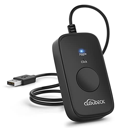 Cloudeck (クラウドデッキ) マウスジグラー 検出不能 USBムーバー ゲーム自動連続クリックデバイス プラグアンドプレイ マウスポインターの動きをシミュレートしてPCのスリープを防止 MSJ01A