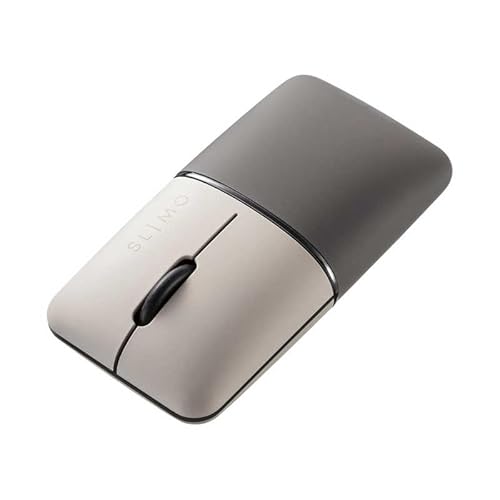 サンワサプライ マウス SLIMO Chrome/Android/iPadOS/iOS/Mac/Windows11対応 ベージュ MA-BBS310BG [BlueLED/無線 ワイヤレス /3ボタン /Bluetooth] 1個 MABBS310BG