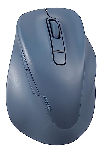 ELECOM エレコム マウス/右手専用/Sサイズ/Bluetooth/5ボタン/ブルー(M-XGS30BBSKBU)