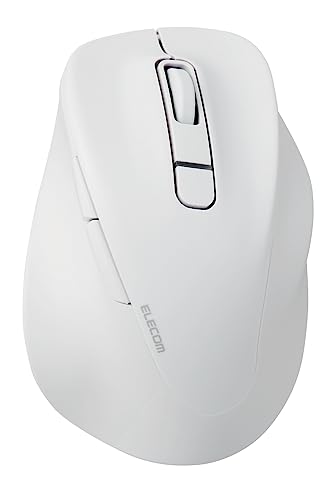 ELECOM エレコム マウス/右手専用/Sサイズ/Bluetooth/5ボタン/ホワイト(M-XGS30BBSKWH)