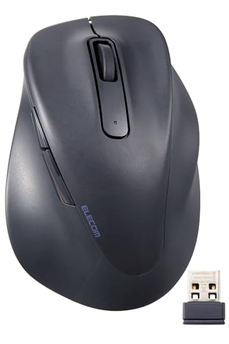 ELECOM エレコム マウス/EX-G/右手用/XLサイズ/無線/5ボタン/ブラック(M-XGXL30DBSKBK)