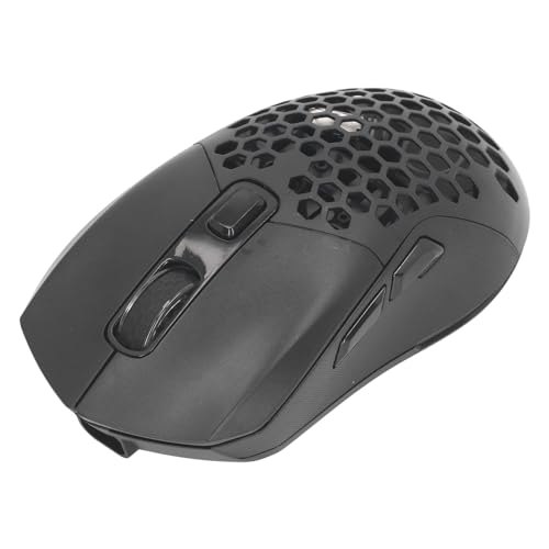 Eoitushy コンピュータマウス、USB充電調整可能なDPIゲーミングマウスワイヤレスビジネス用 (黒) BTJP06250624