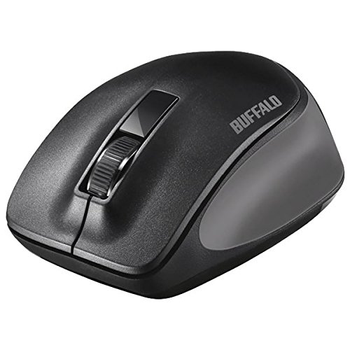 バッファロー BUFFALO バッファロー PremiumFit無線マウス ブラック BSMBW300MBK