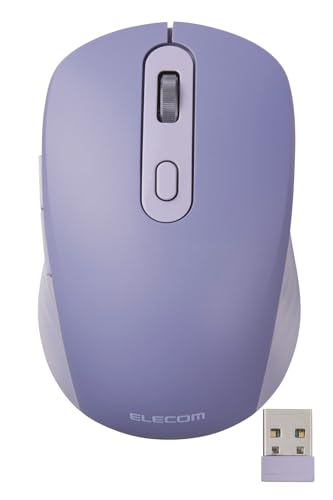 エレコム ワイヤレスマウス 静音 充電式 OSMOD Six Bluetooth 無線2.4GHz両対応 2台接続 マルチペアリング 6ボタン ブルー M-MY35MBSBU-G