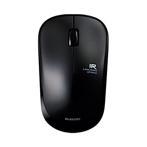 エレコム ELECOM無線IRマウスENELOシリーズ3ボタン省電力ブラック M-IR07DRBK