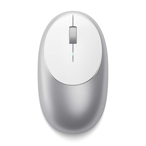 Satechi M1 無線 ワイヤレス マウス アルミ製（USB-C充電式、1200DPI、人間工学デザイン対応のBluetoothマウス、MacBook Air & Pro、ノートPC、iPadなど対応）– シルバー