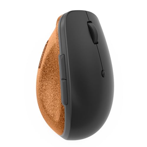 Lenovo レノボ(Lenovo) Go ワイヤレス バーティカルマウス ワイヤレス接続 6ボタン搭載 垂直型マウス ブルーLED DPI切り替え 右手用 4Y51C33792