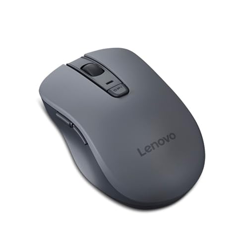 Lenovo WL310 Bluetooth サイレントマウス 人間工学 調節可能 DPI/サイレントクリック Bluetooth 5.0 ポータブル Windows Mac Chromebook用 グレー GY51Q65621