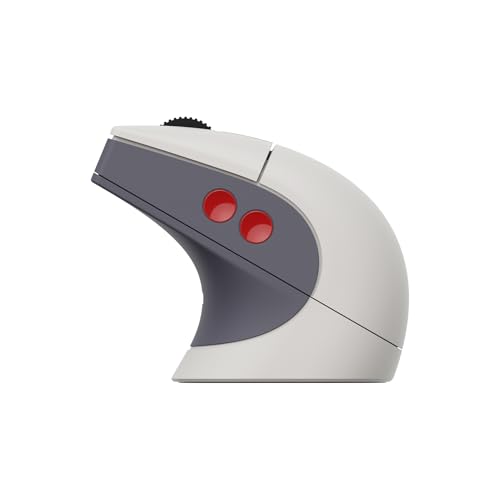 マウス 8BitDo レトロ R8 マウス、充電ドック、PAW 3395 光学センサー DPI 26,000、4K ポーリング レートのワイヤレス マウス、プログラム可能なボタン、Kailh Sword GM X マイクロ スイッチ - N エディション