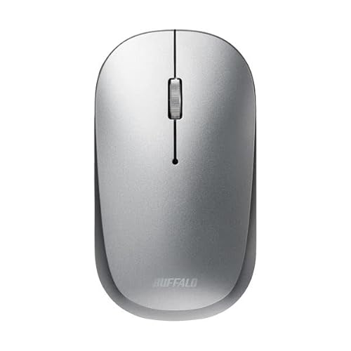 バッファロー (BUFFALO) BSMBW330NSV ノーマル/シルバー USB BlueLED光学式マウス 3ボタン