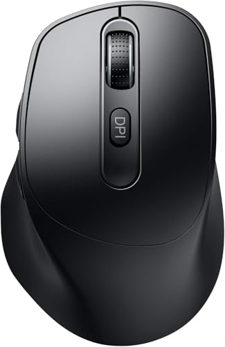 Nexmora マウス Bluetooth 無線 ワイヤレスマウス 戻る 進む 5ボタン 搭載 軽量 静音Type-C 充電式 3段階DPI切替800/1200/1600 ワイヤレス ブルートゥース テレワーク ゲーミング 持ち運び ノートパソコン パソコン レシーバー付き iPad/PC/Windows/macbook/Mac対応